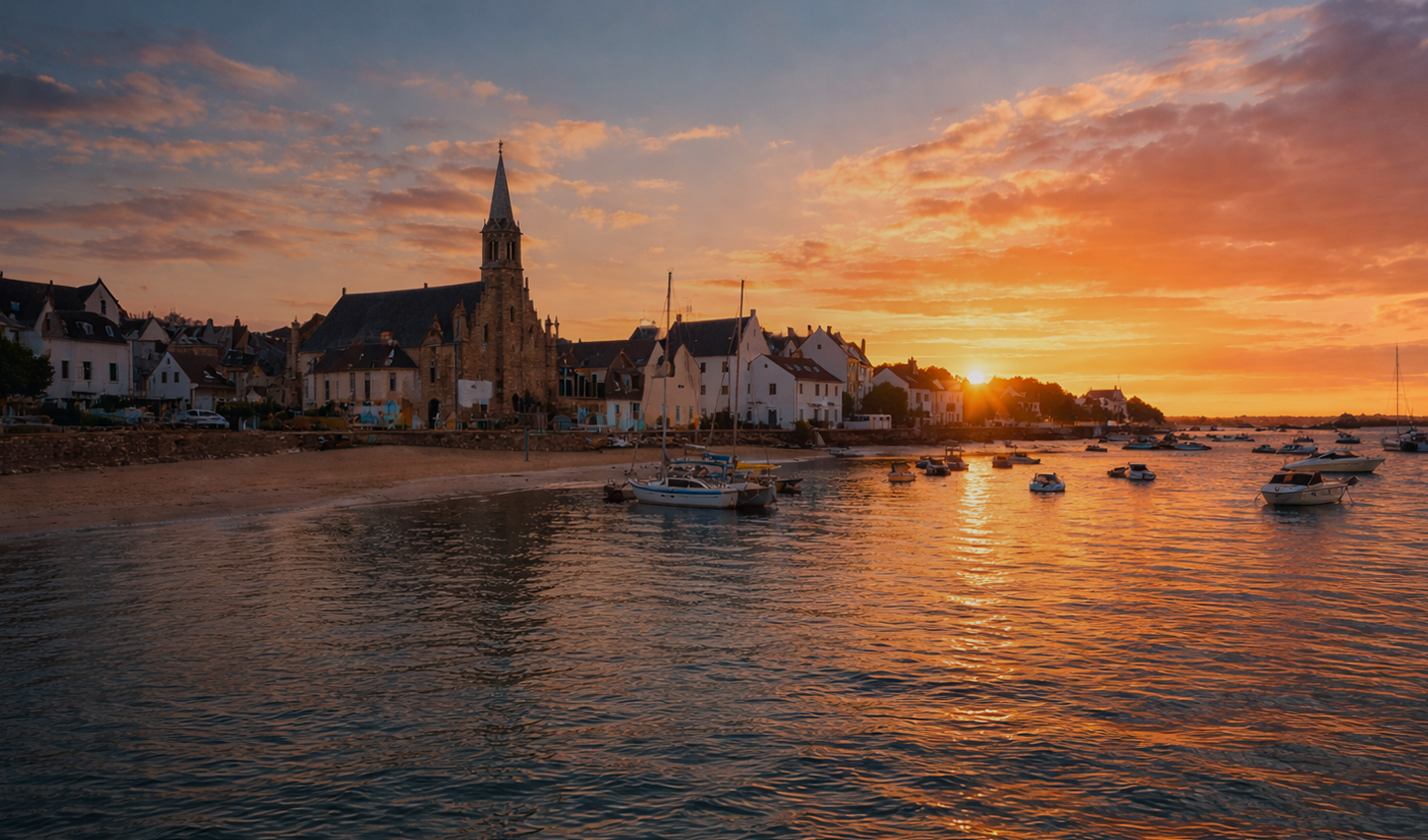 port de l'ile tudy